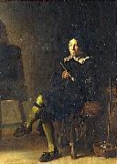 Cornelis Saftleven, Self portrait